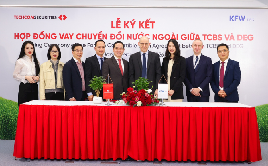 FiinGroup tư vấn DEG thực hiện giao dịch vay chuyển đổi đối với Công ty Cổ phần Chứng khoán Kỹ thương (TCBS) 