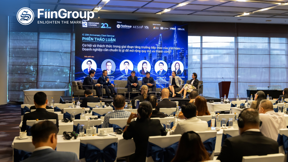 Góc nhìn của FiinGroup tại Hội thảo của Indochine Counsel: Dòng vốn ngoại đang dịch chuyển về đâu trong chu kỳ đầu tư mới?