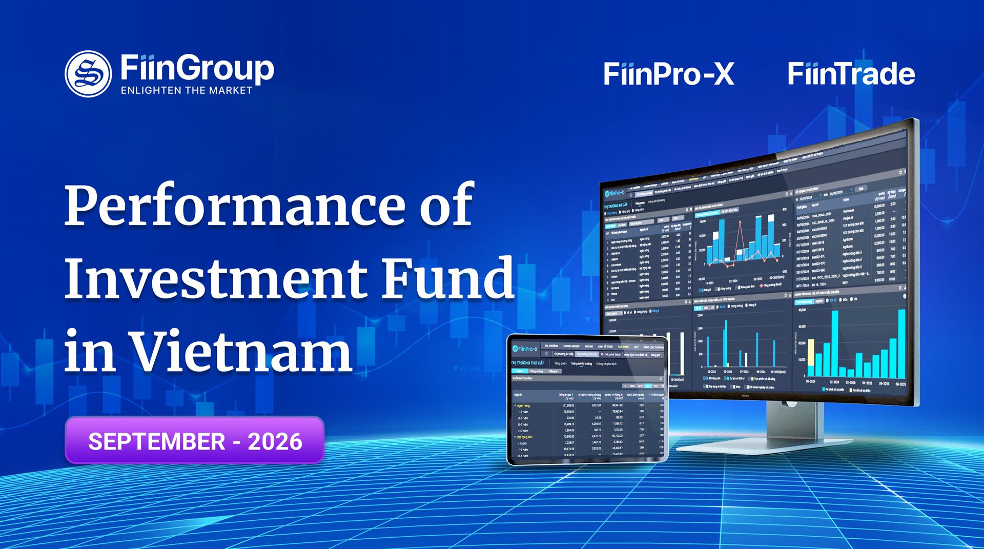 Vietnam Fund Performance Report – September 2026: Bond funds outperform equity funds in 9M2026, net outflows persisted 